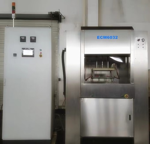 ECD (Electro Chemical Deburring) machine